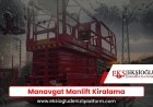 Manavgat Manlift Kiralama