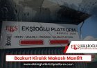 Bozkurt Kiralık Makaslı Manlift
