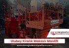 Ulubey Kiralık Makaslı Manlift