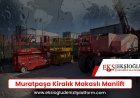 Muratpaşa Kiralık Makaslı Manlift