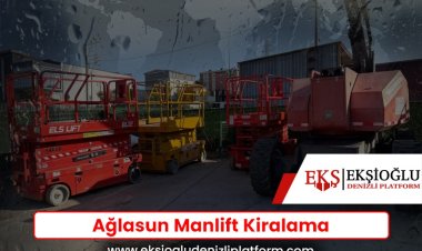 Ağlasun Manlift Kiralama