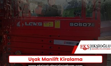 Uşak Manlift Kiralama