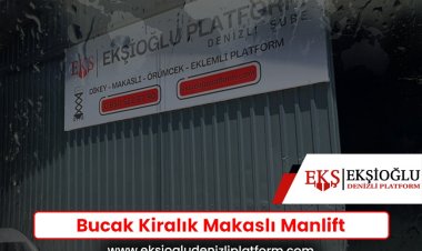 Bucak Kiralık Makaslı Manlift