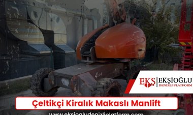 Çeltikçi Kiralık Makaslı Manlift