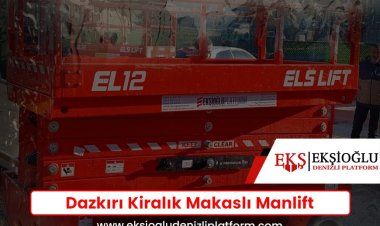 Dazkırı Kiralık Makaslı Manlift