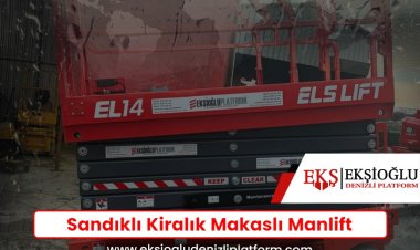 Sandıklı Kiralık Makaslı Manlift