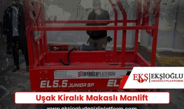 Uşak Kiralık Makaslı Manlift