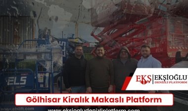 Gölhisar Kiralık Makaslı Platform