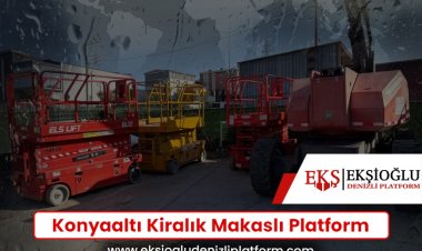 Konyaaltı Kiralık Makaslı Platform
