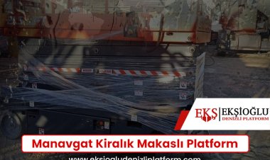 Manavgat Kiralık Makaslı Platform