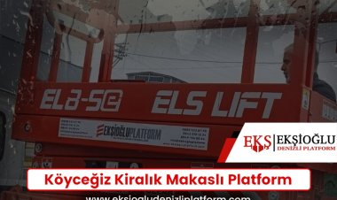 Köyceğiz Kiralık Makaslı Platform