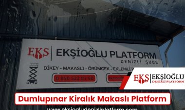 Dumlupınar Kiralık Makaslı Platform