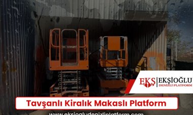 Tavşanlı Kiralık Makaslı Platform